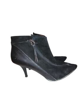 L.A.M.B. Gwen Stefani Black stiletto ankle boots size 7.5